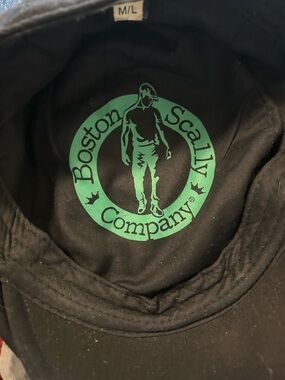 Boston Scally Company Black Scally Cap (punk / East Coast/ Dropkick Murphys)